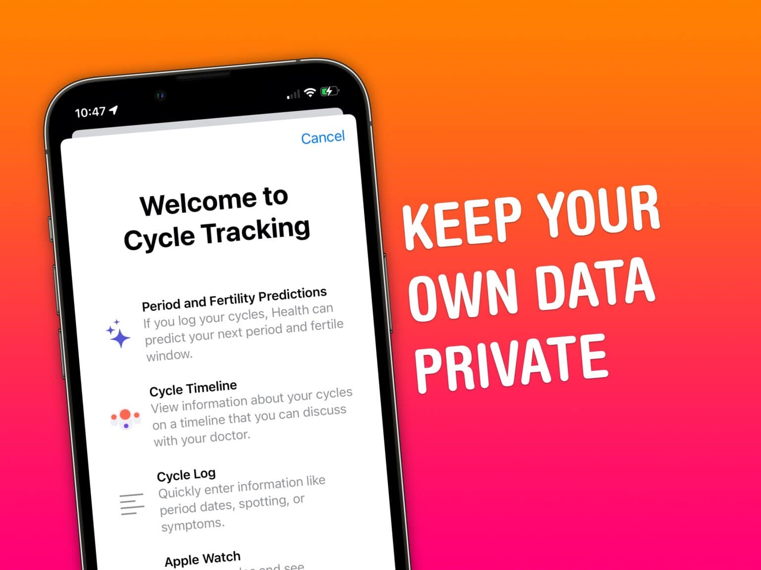 This detailed guide will help you keep your data on your device and your device only.