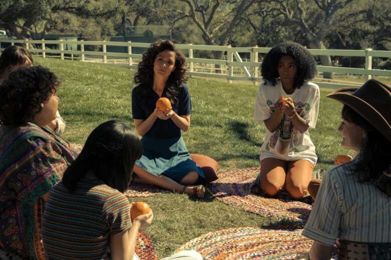 Physical recap: Sheila (played by Rose Byrne) tries to sort out her problems this week. Sorta.