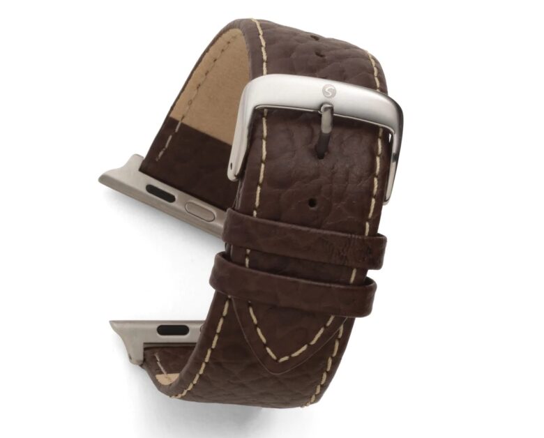 There's nothing like a classic leather Apple Watch band.