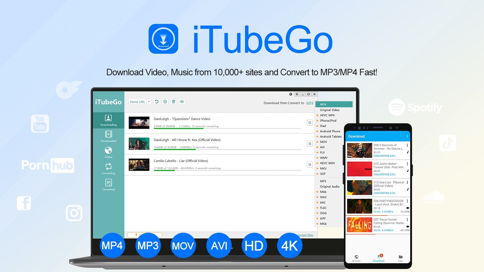 Factura Andrew Halliday Industrial iTubeGo YouTube Downloader: Download and convert videos to MP3, MP4