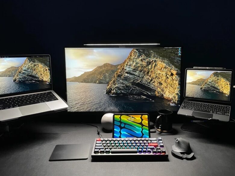 Sometimes it makes sense to walk back your choice of a massive monitor.