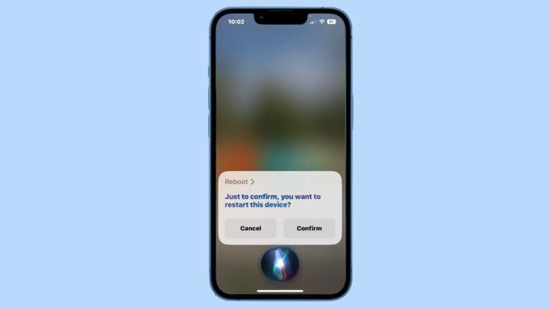 How to force iPhone or iPad to reboot with a Siri command