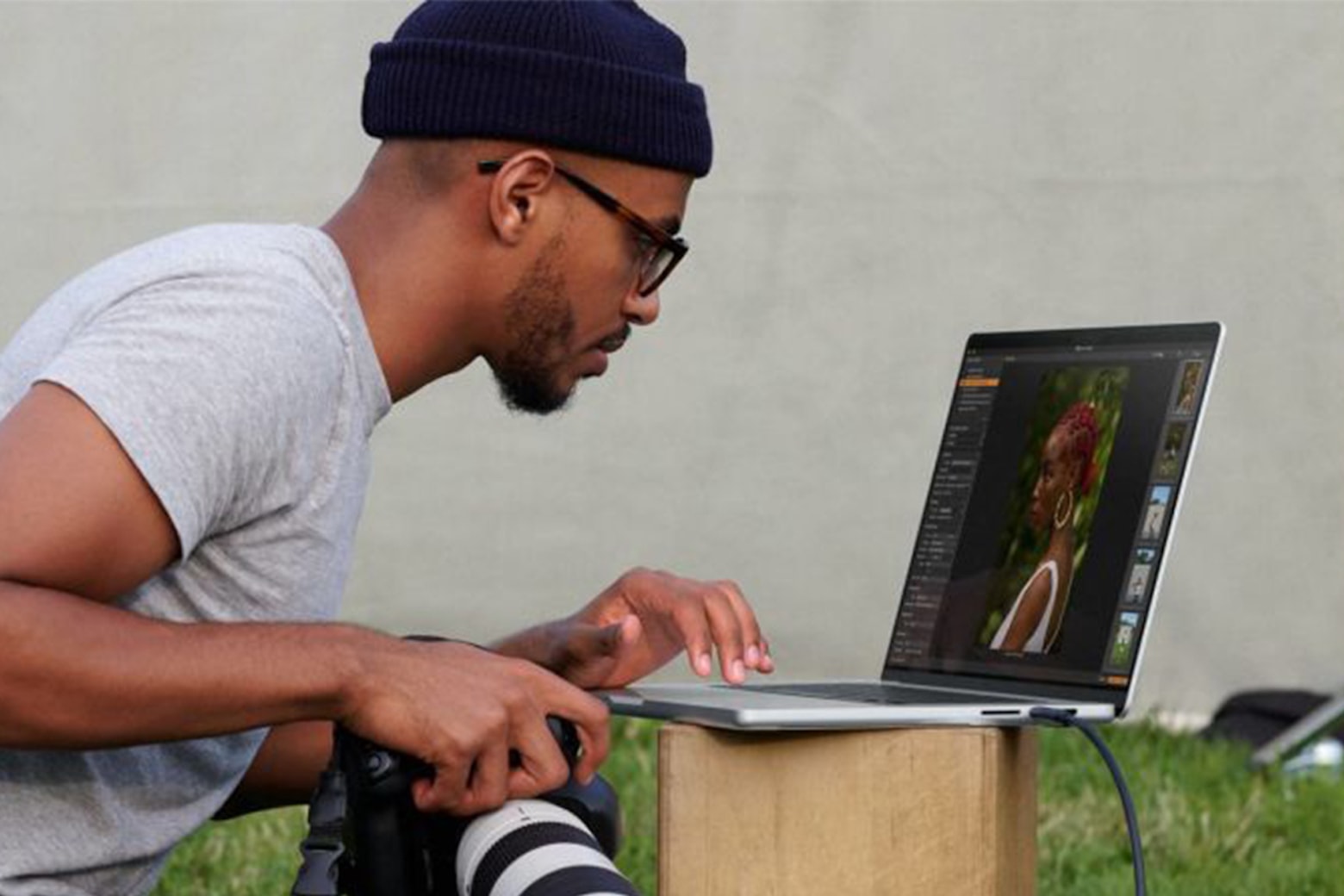 Grab a no-frills refurbished MacBook and get the job done.