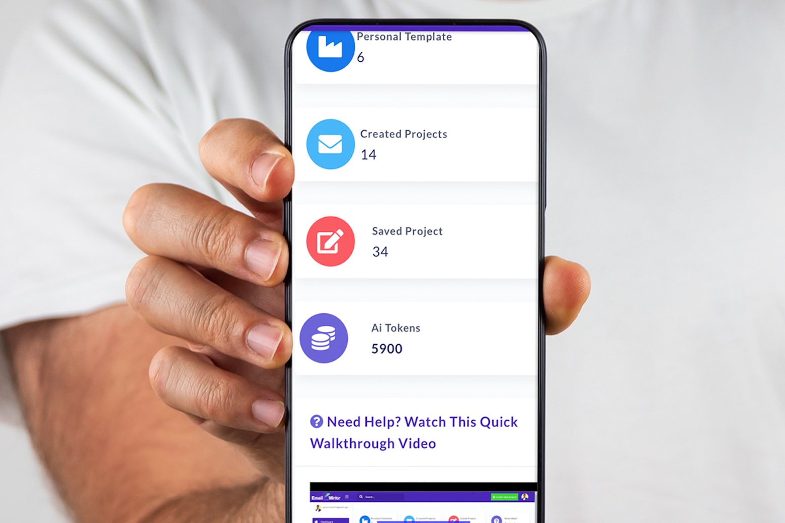 Hit send on this email marketing premium subscription.