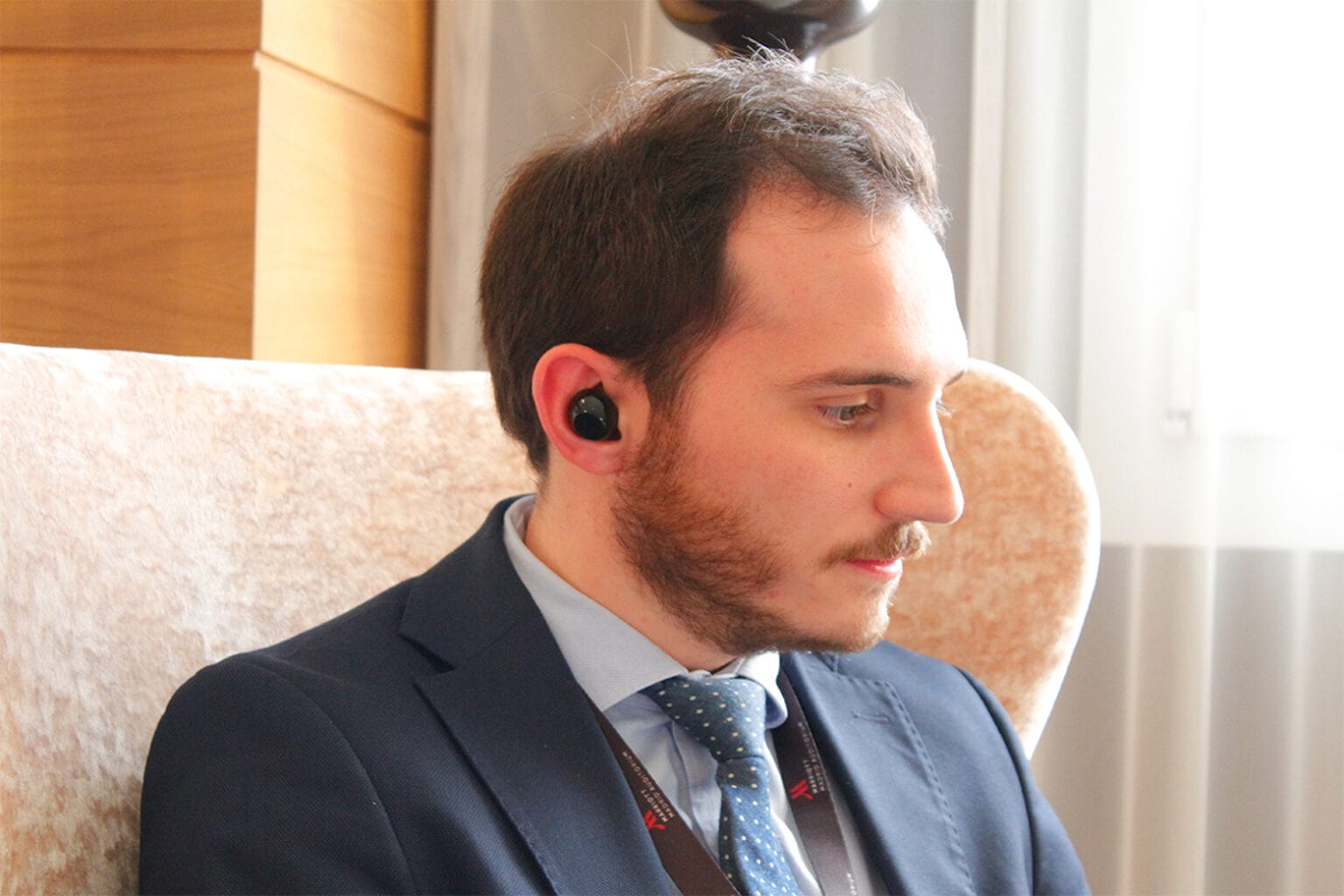 Talk to almost anyone with these iOS compatible translation earbuds.