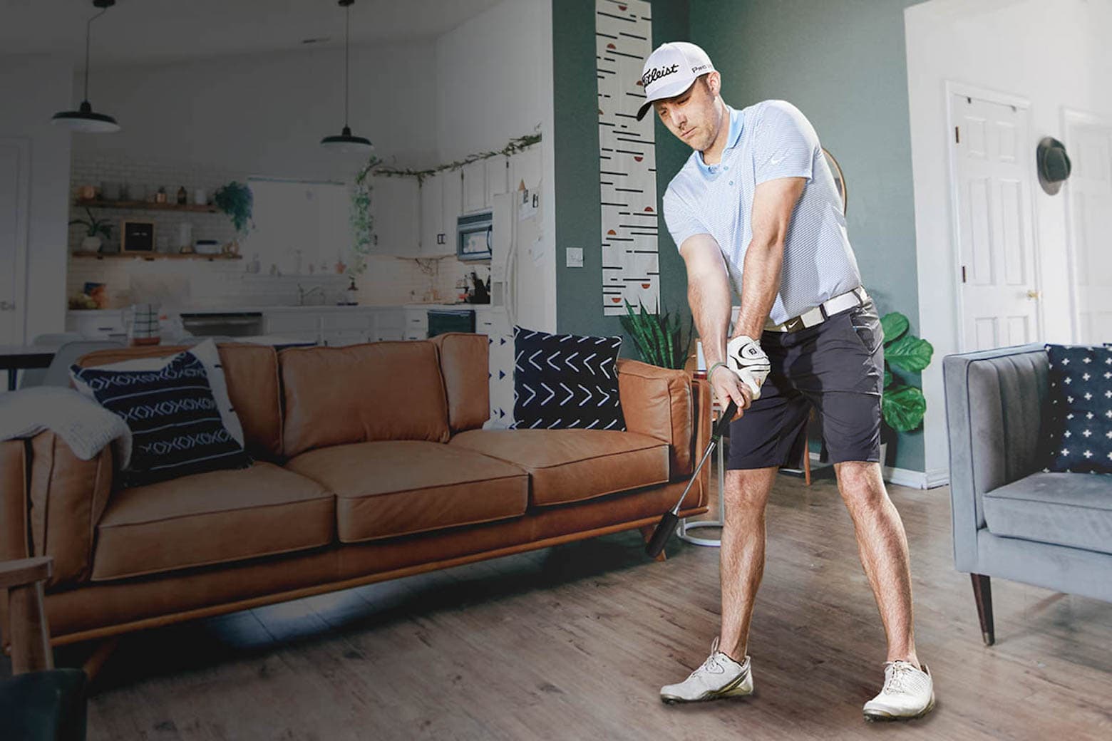 Leave those ugly golf swings in the past by picking up this at-home practice tool.
