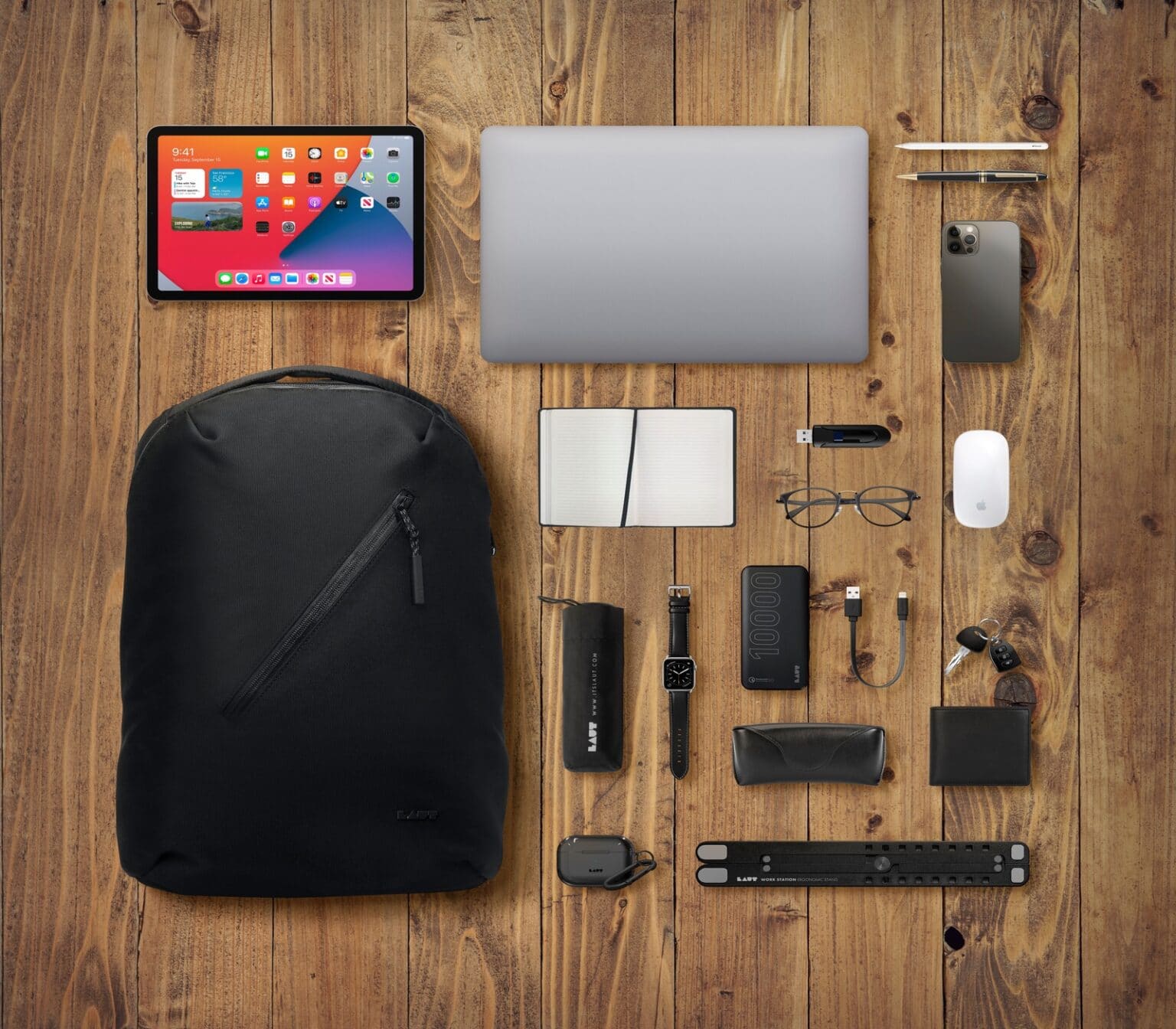 Giveaway: A spacious backpack to keep your valuables on the go.