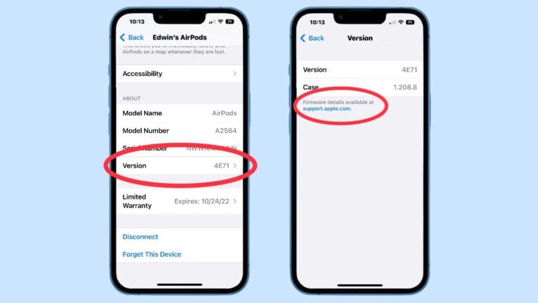 AirPods firmware updates revealed in iOS 16