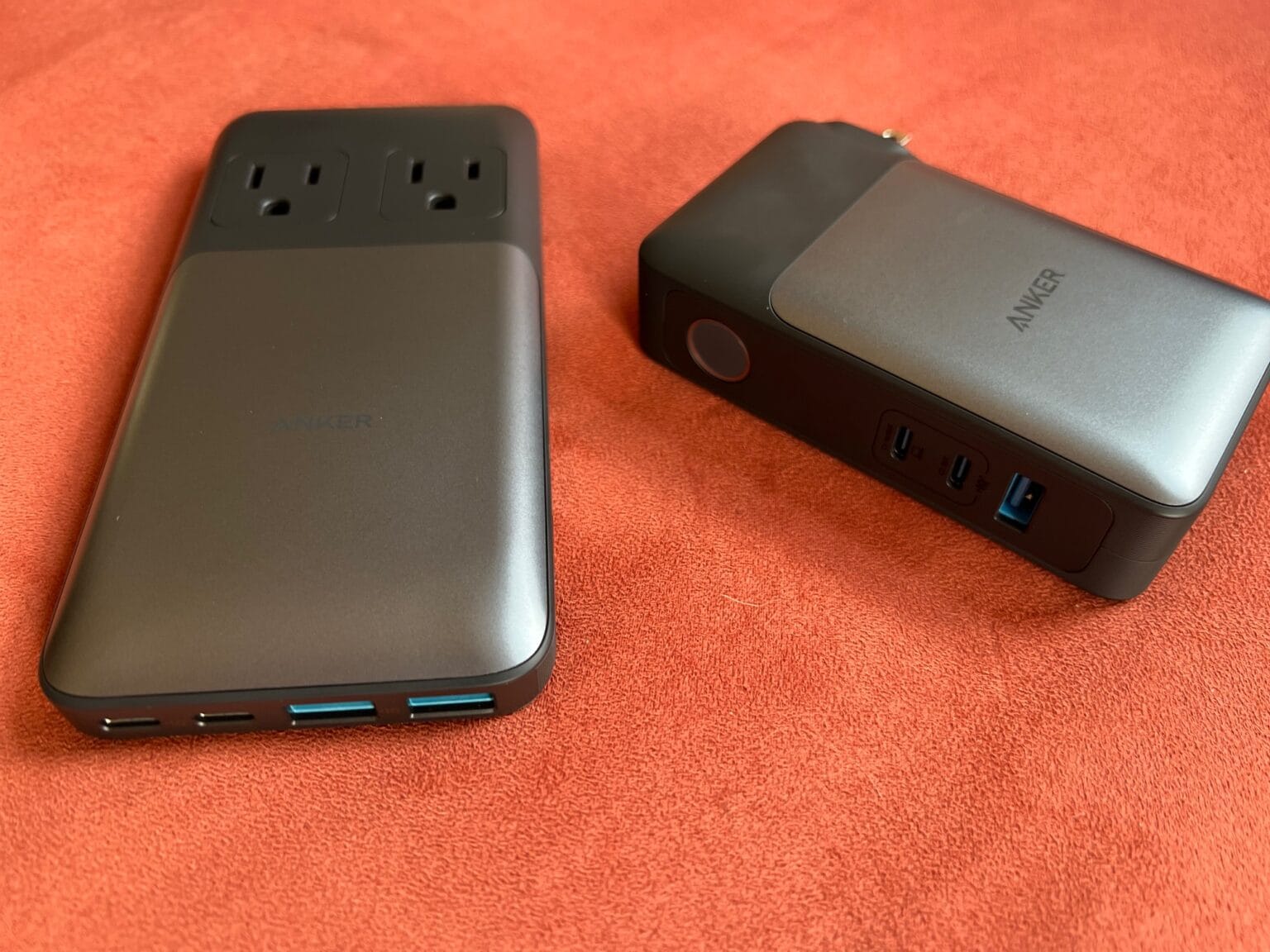 The Anker 727 Power Station, left, and Anker 733 Power Bank have your special needs covered.