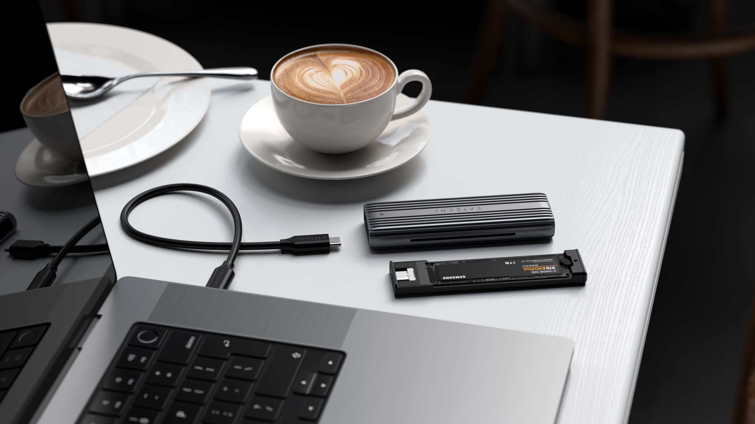 Easily add external SSD to Mac with new Satechi drive enclosure