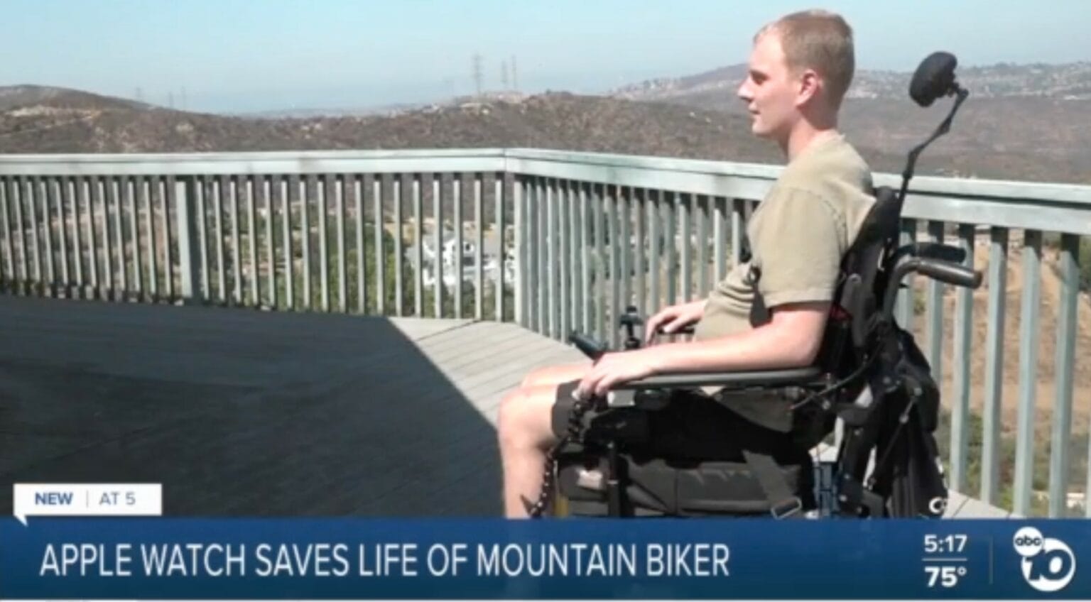 Paralyzed in the crash, Ryan McConnaughey said he'd be dead if not for the Apple Watch.