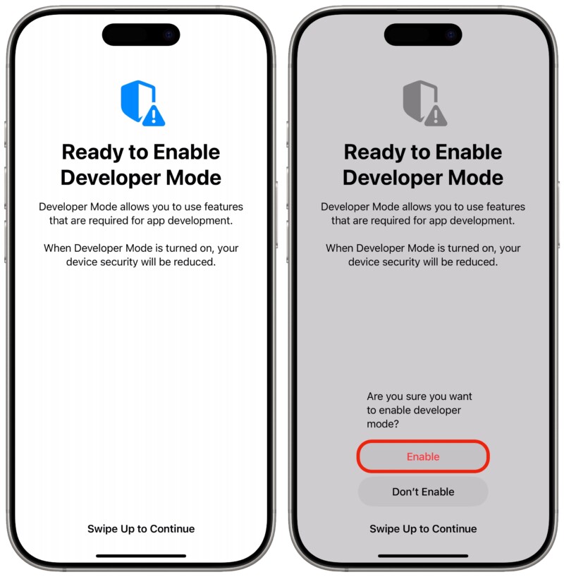 iPhone Developer Mode: Run your own apps using this switch | Cult of Mac