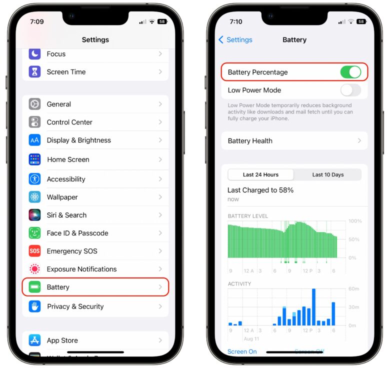 How to get the battery percentage back on iPhone Cult of Mac
