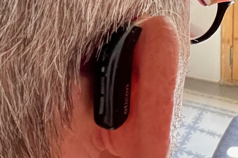 Surely Apple could come up with a hearing aid design that looks better than this