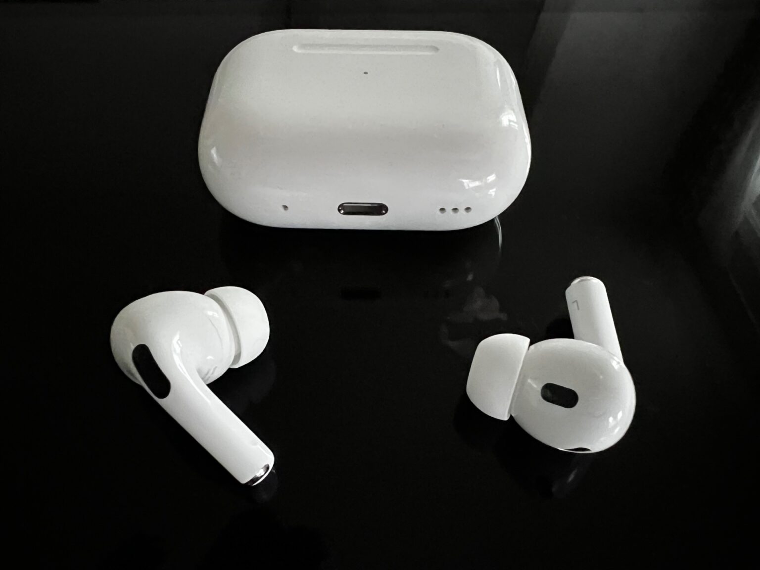 At a glance, they could be AirPods Pro, but they're AirPods Pro 2, with many internal upgrades.