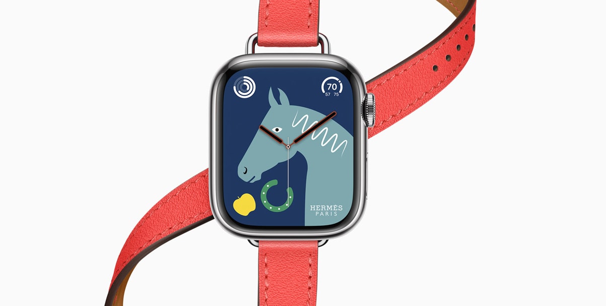 Apple Watch Hermès will debut two fancy new bands and a horsey watch face.