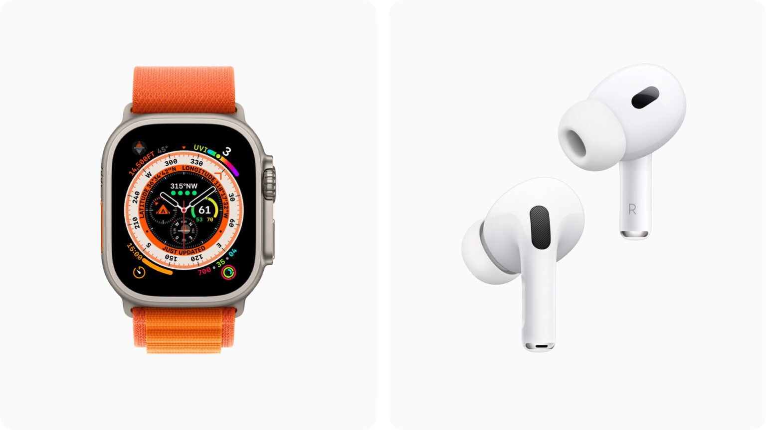Apple Watch Ultra and AirPods Pro 2 are now on sale.
