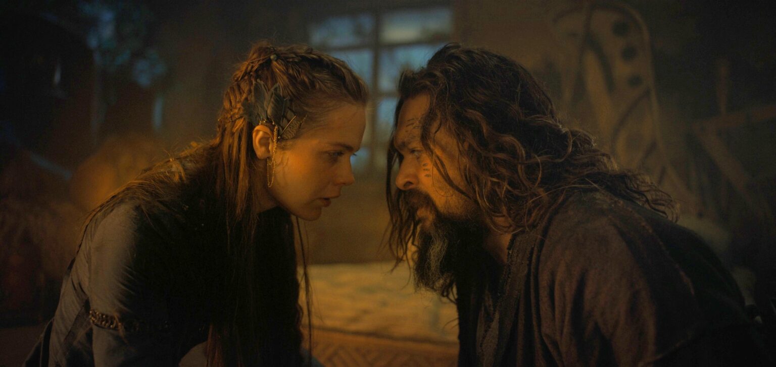 See recap Apple TV: Maghra (played by Hera Hilmar) and Baba Voss (Jason Momoa) come face-to-face again.