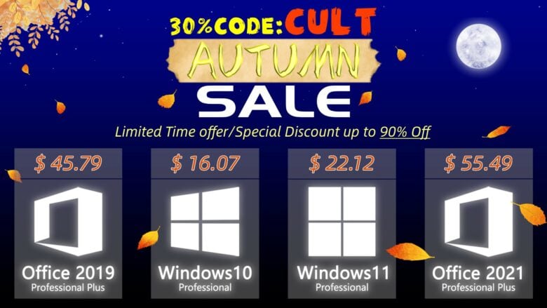 In CDKeylord's Autumn Sale, you can get 30% off with coupon code CULT.