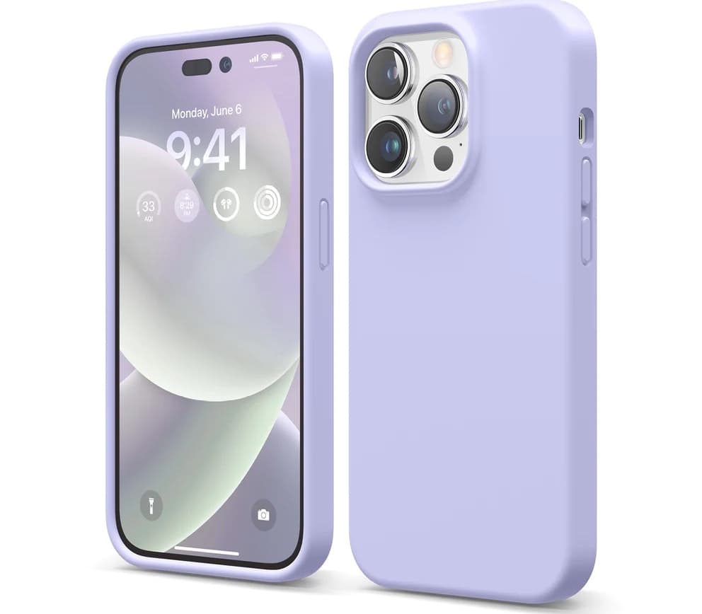 The regular silicone case is simply protective as well as colorful.
