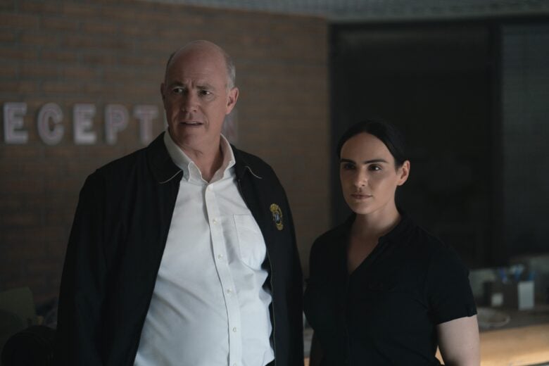 Five Days at Memorial recap: Arthur "Butch" Schafer (played by Michael Gaston, left) and Virginia Rider (Molly Hager) try to sort out what happened at the hospital.