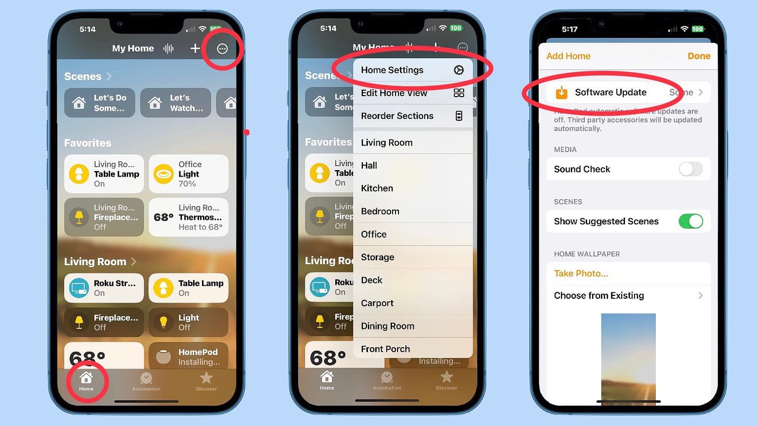 How to get the latest HomePod software update