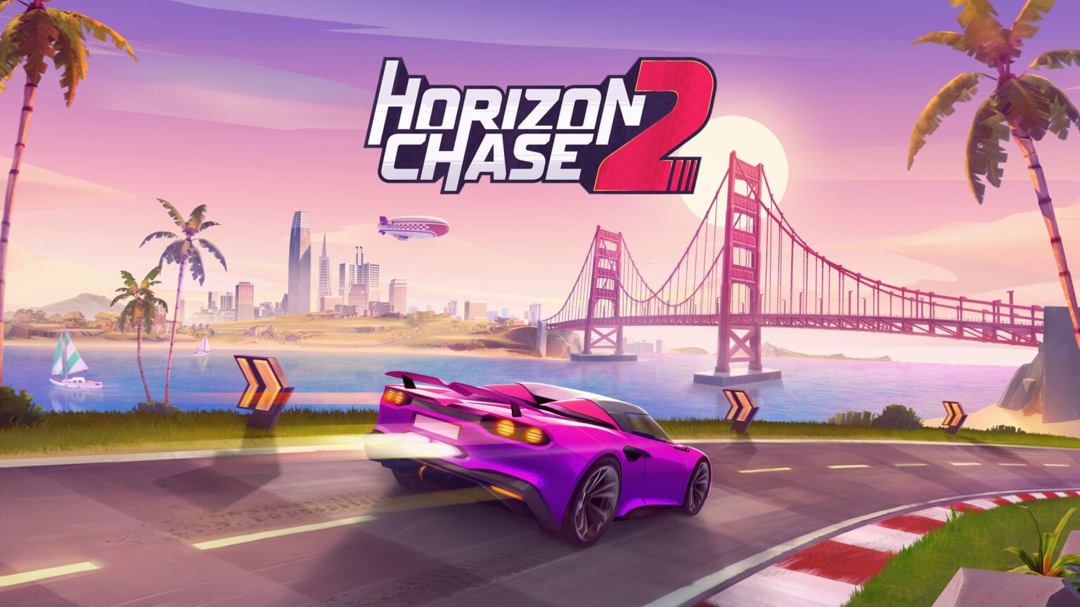 'Horizon Chase 2' retro racer zooms onto Apple Arcade
