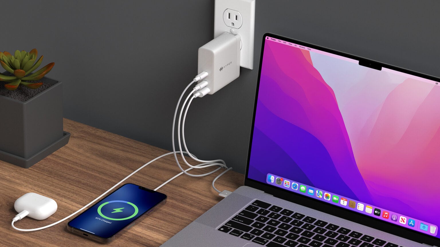 HyperJuice wall charger pumps a whopping 140 watts into MacBook Pro