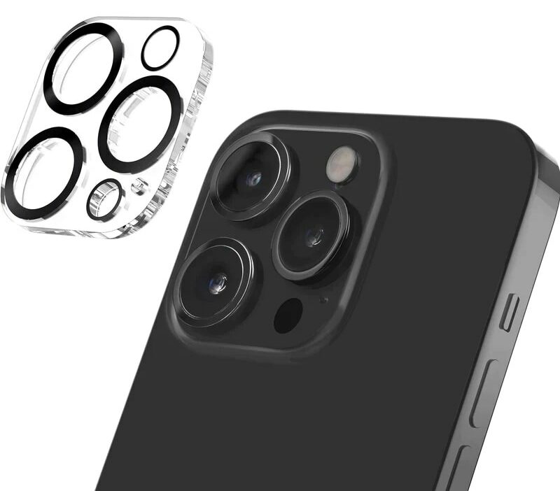 In addition to screen protectors, Laut offers a camera lens protector. 