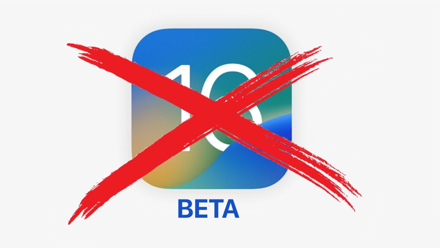 How to leave the iOS 16 beta program