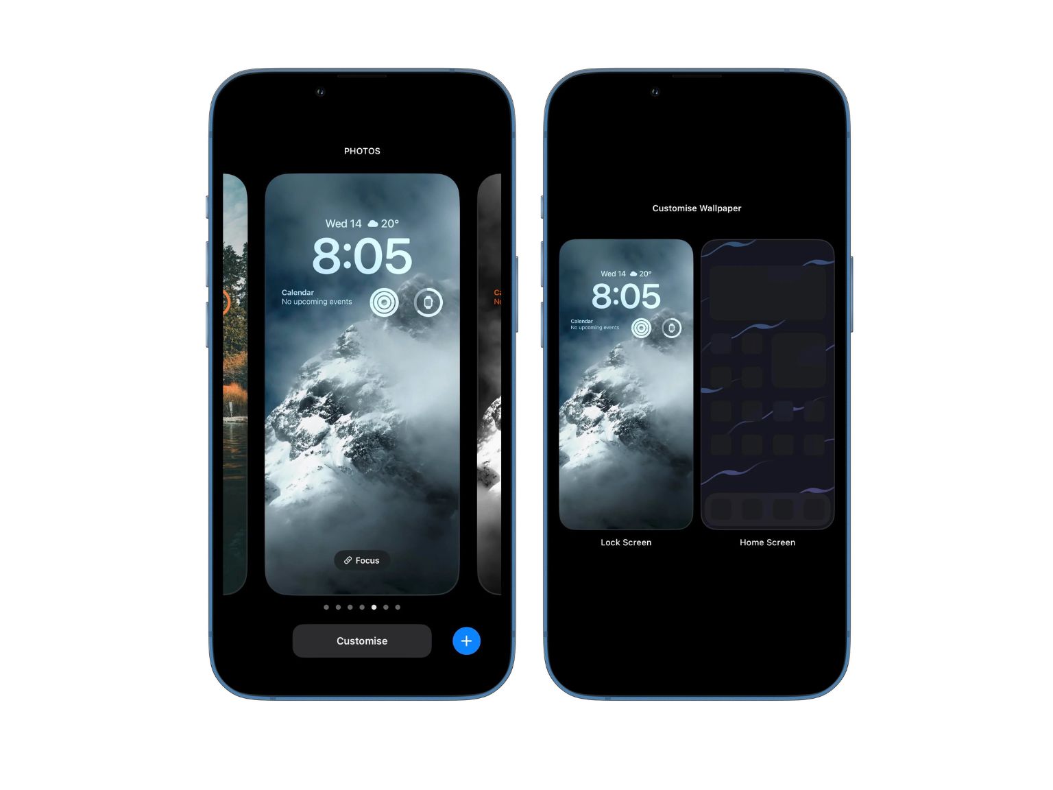 iOS 16.1 erleichtert das Anpassen des Sperrbildschirms und des Startbildschirms