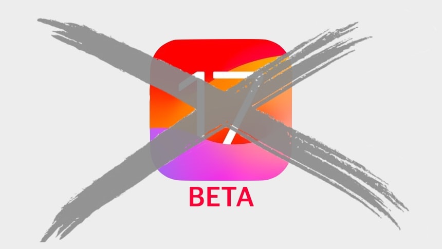 How to leave the iOS 17 beta program