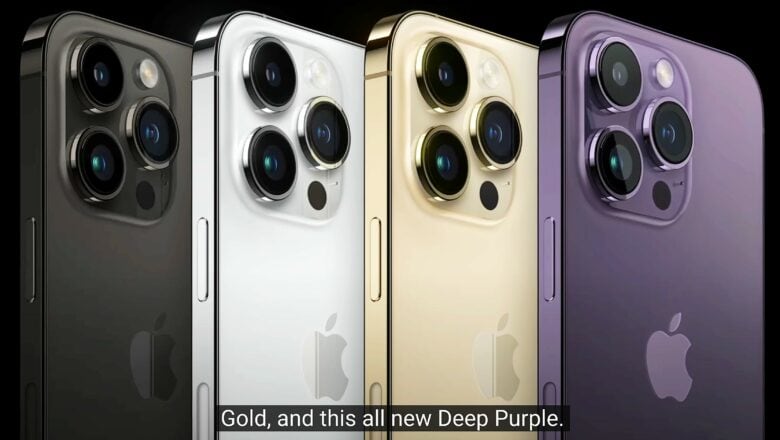 The iPhone 14 Pro color lineup leaves something to be desired: boldness.