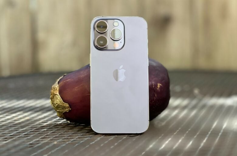 The new "deep purple" iPhone 14 Pro looks about as edgy as an eggplant.