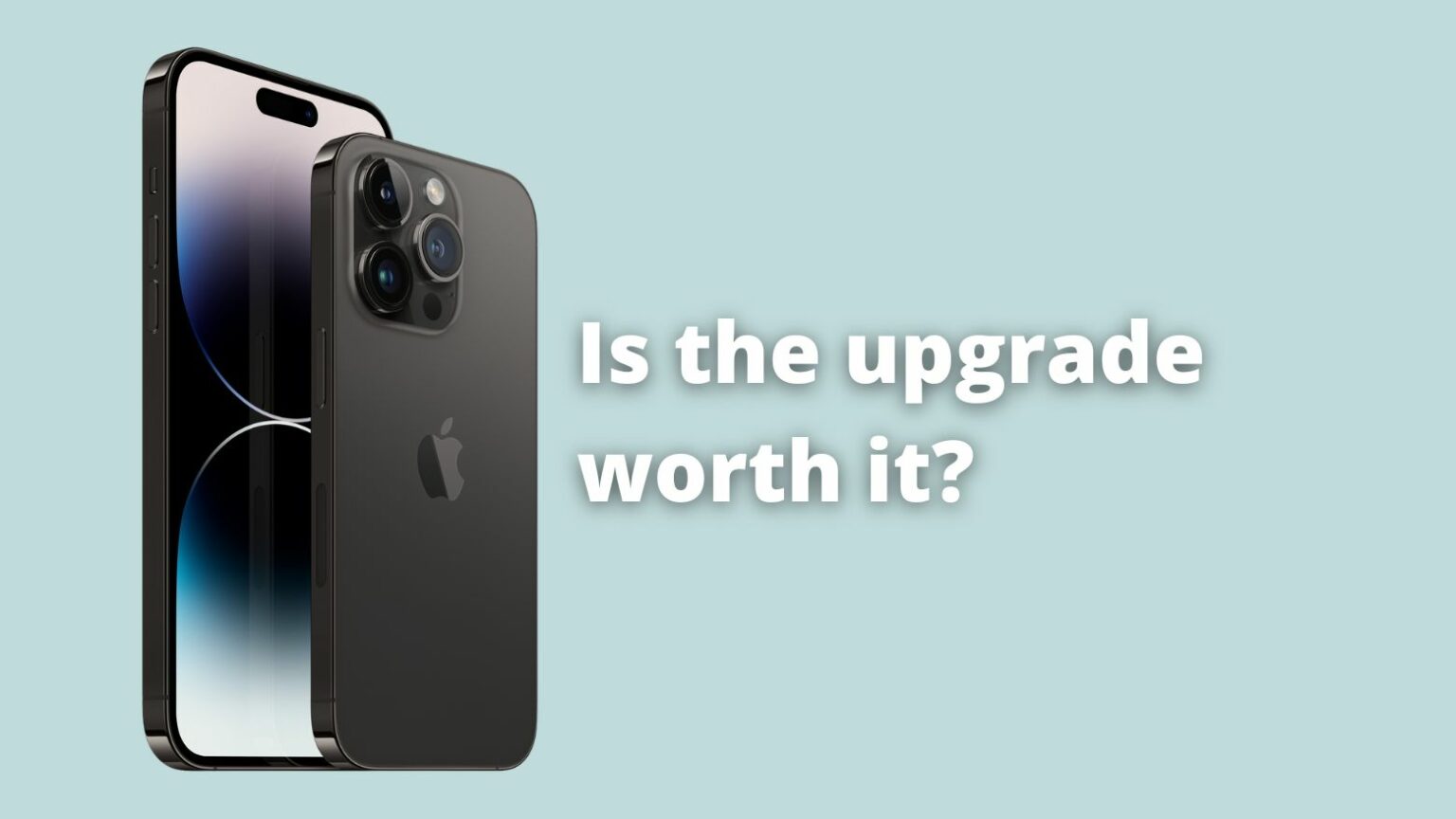 Should you upgrade from iPhone 13 Pro to iPhone 14 Pro?