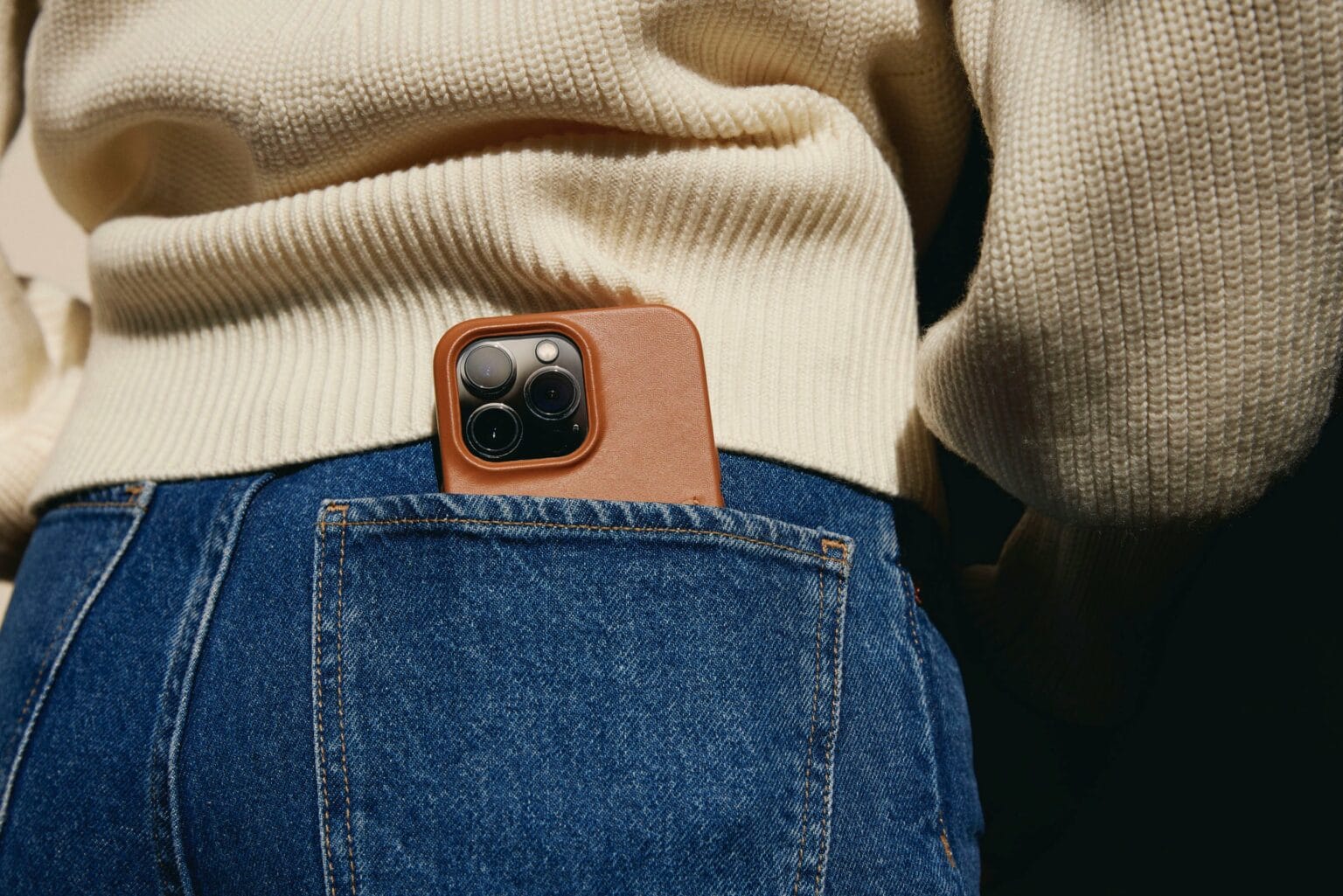 Mujjo's new cases feature Ecco leather and machined metal buttons.