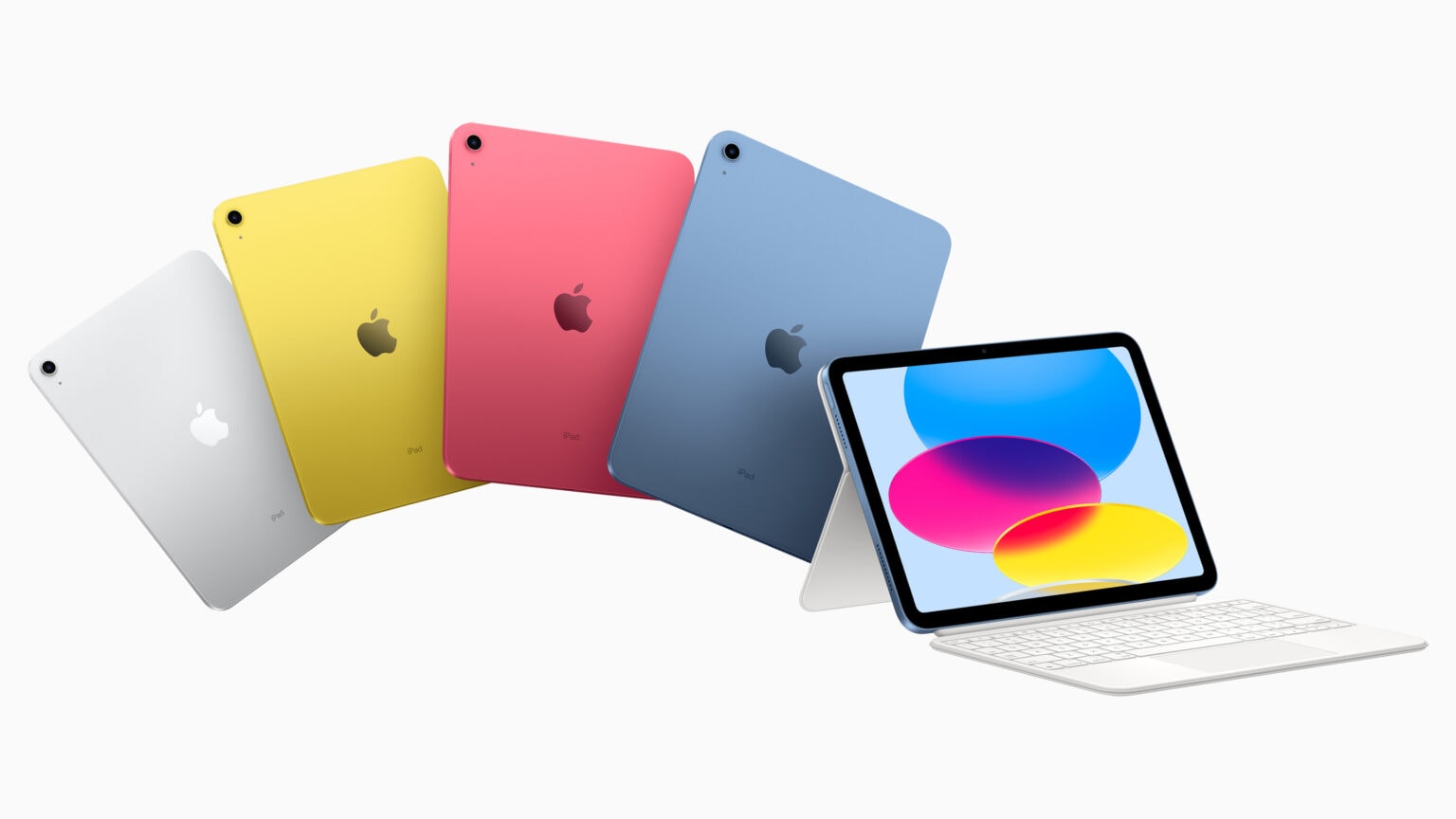 iPad 10 launch: The 10th-generation iPad comes in five colors and brings a top-to-bottom redesign to Apple's entry-level tablet.