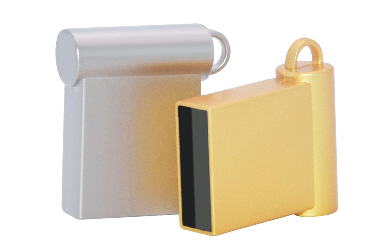 This flash drive packs 64GB of storage while weighing less than six grams.