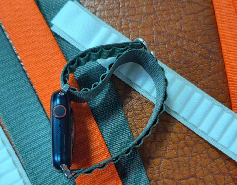 Best Apple Watch Ultra bands: Pinnacle's heavy-duty nylon loop is similar to Apple's Alpine Loop, but has more color choices.