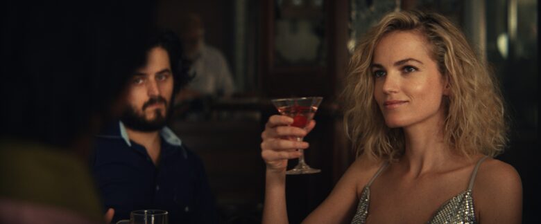 Shantaram recap: Lisa (played by Elektra Kilbey, right) and Modena (Elham Ehsas): Lisa's trying to kick her heroin habit.