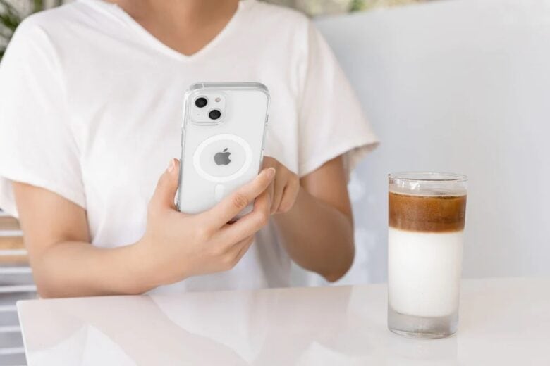 An iPhone case doesn't have to hide the handset.