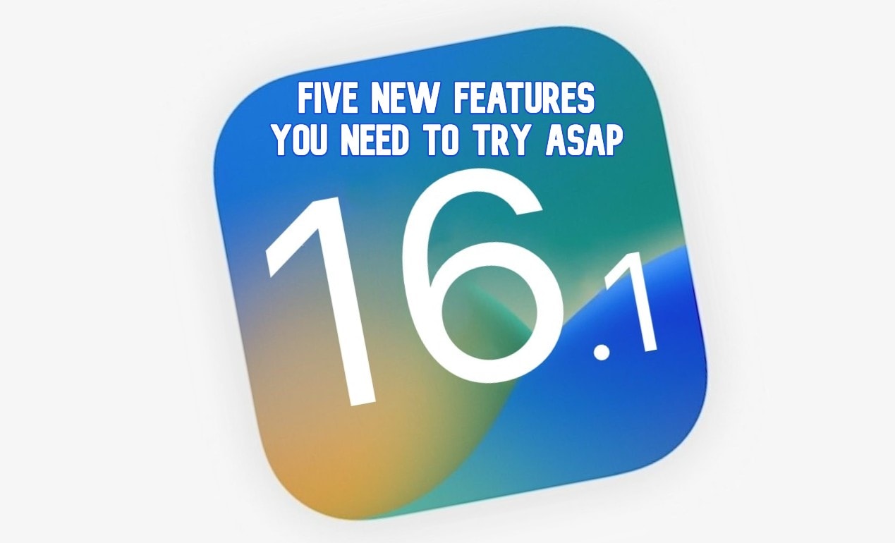 iOS 16.1 new features