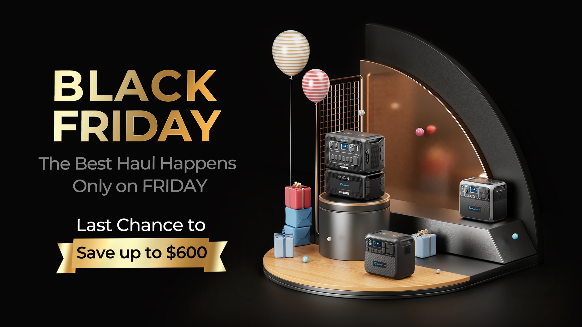 Check out Bluetti's deals on power products, plus freebies and special offers.