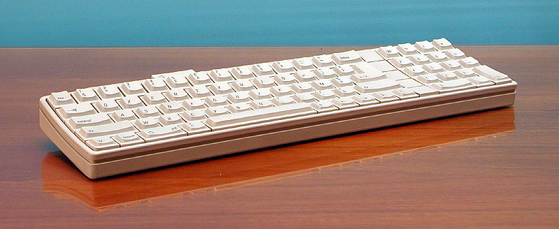 The Apple Desktop Bus keyboard.