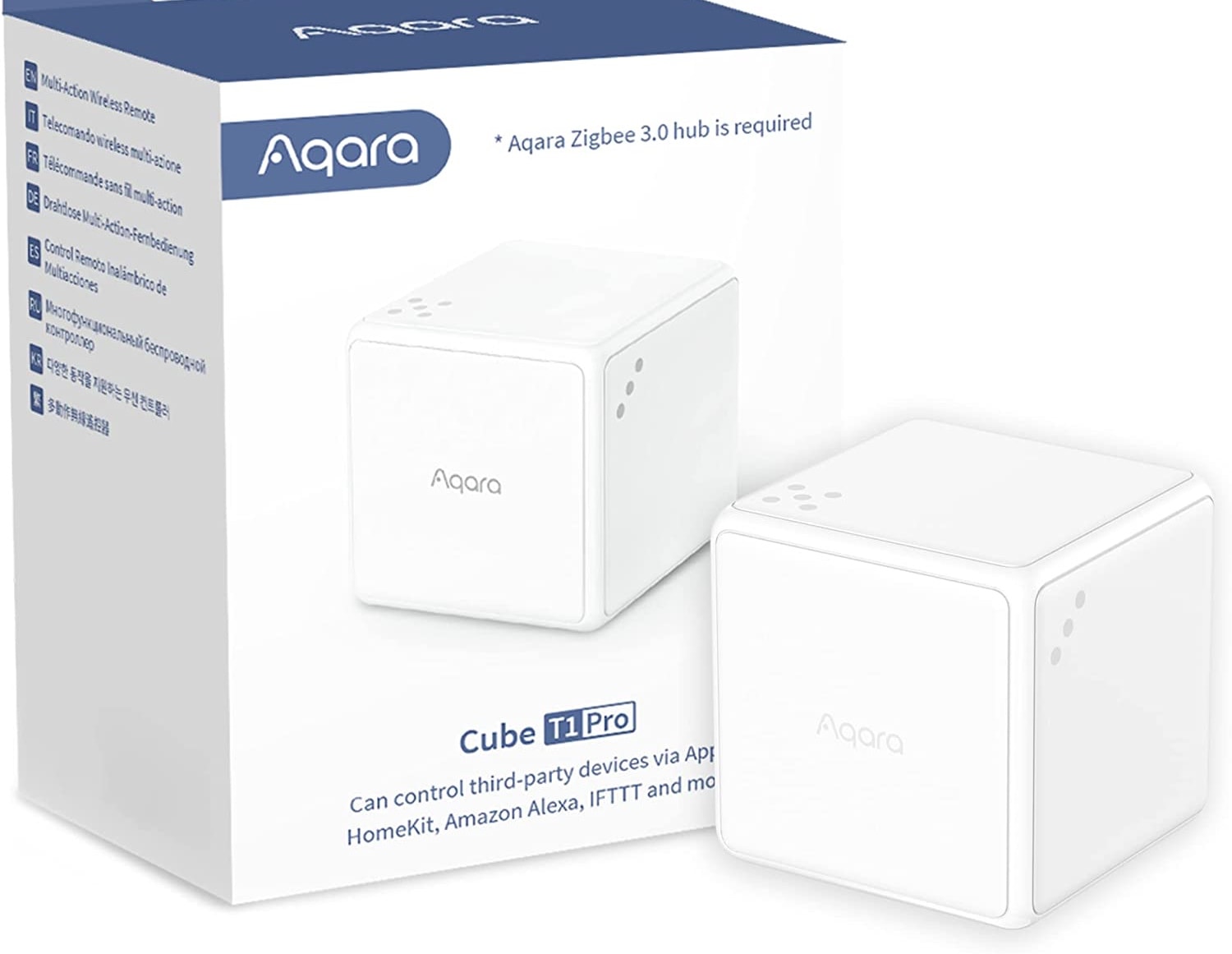 The updated Cube controller now works with HomeKit and will work with the Matter smart-home automation standard.