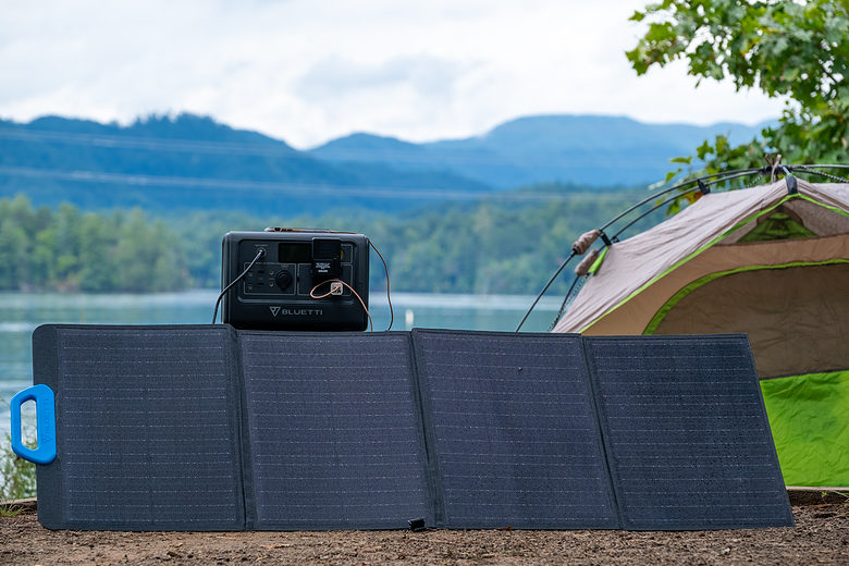 Bluetti's solar panels are made from highly efficient monocrystalline cells.