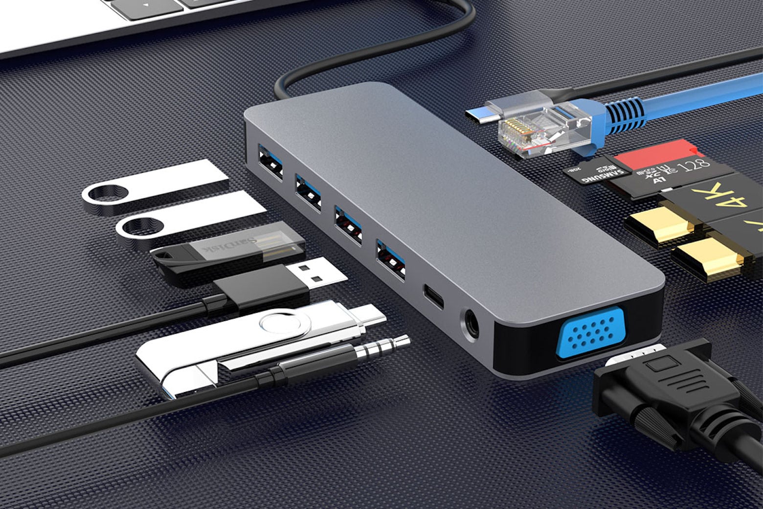This 13-in-1 docking station features dual HDMI access and comes at a discounted cost.