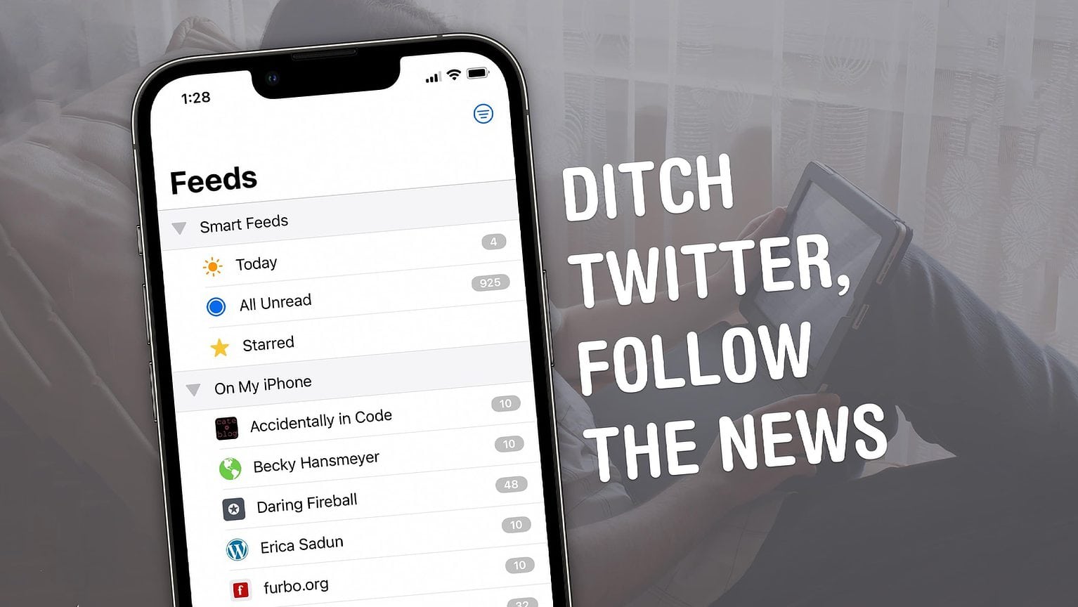 Ditch Twitter, follow the news.