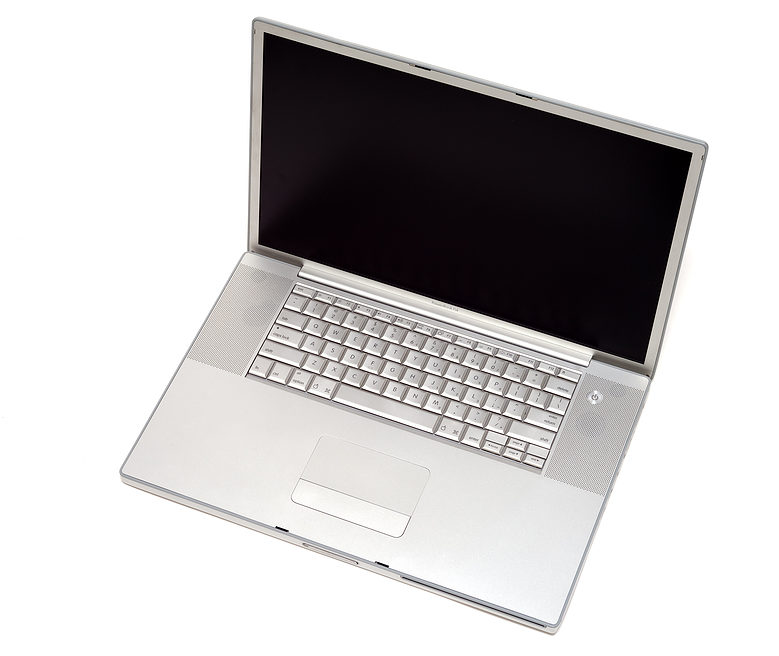 The 17-inch PowerBook G4.