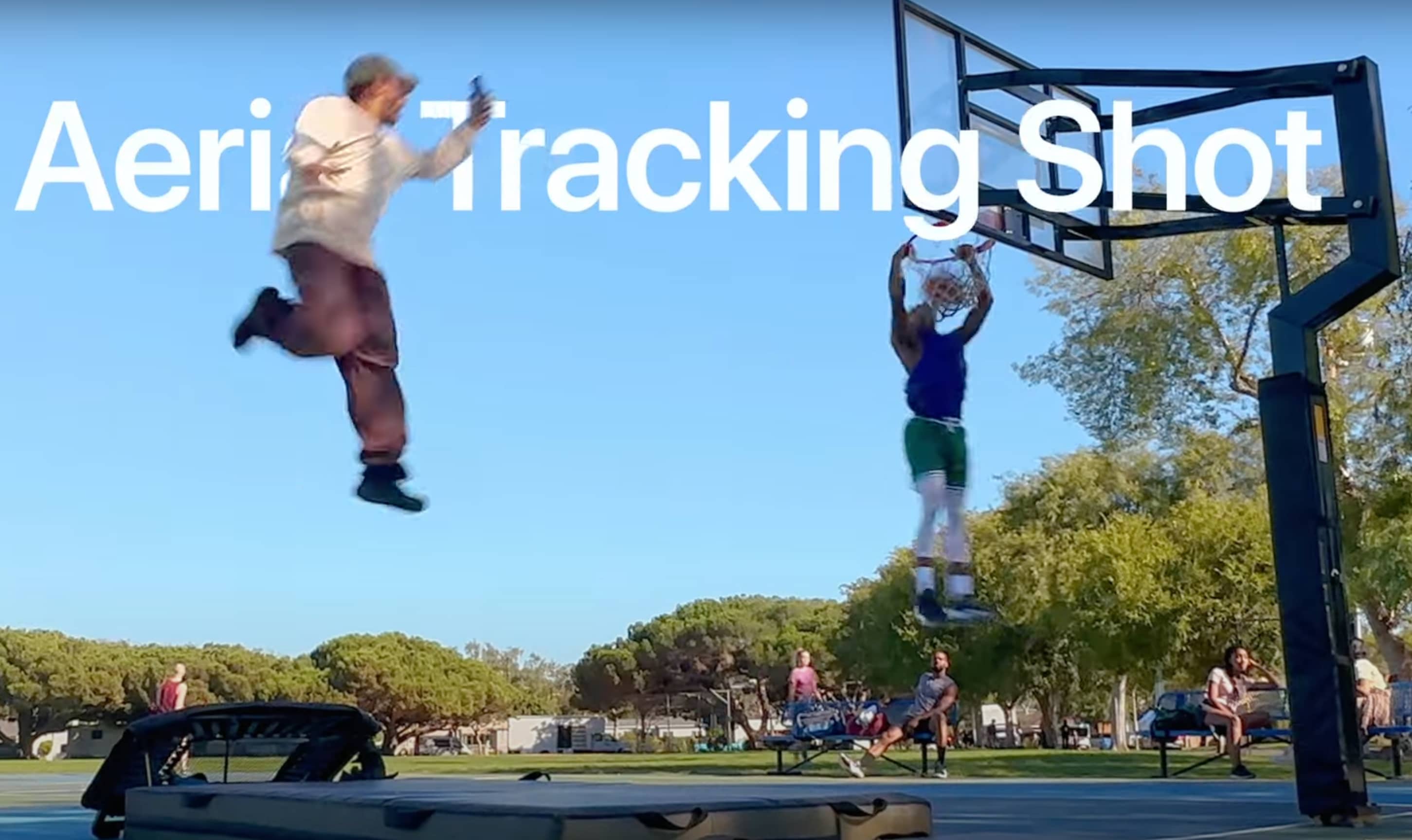 Normally this shot would be shaky enough to turn your stomach. But Action Mode makes it smoothe.